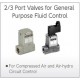 2/3 Port Valves for General Purpose Fluid Control